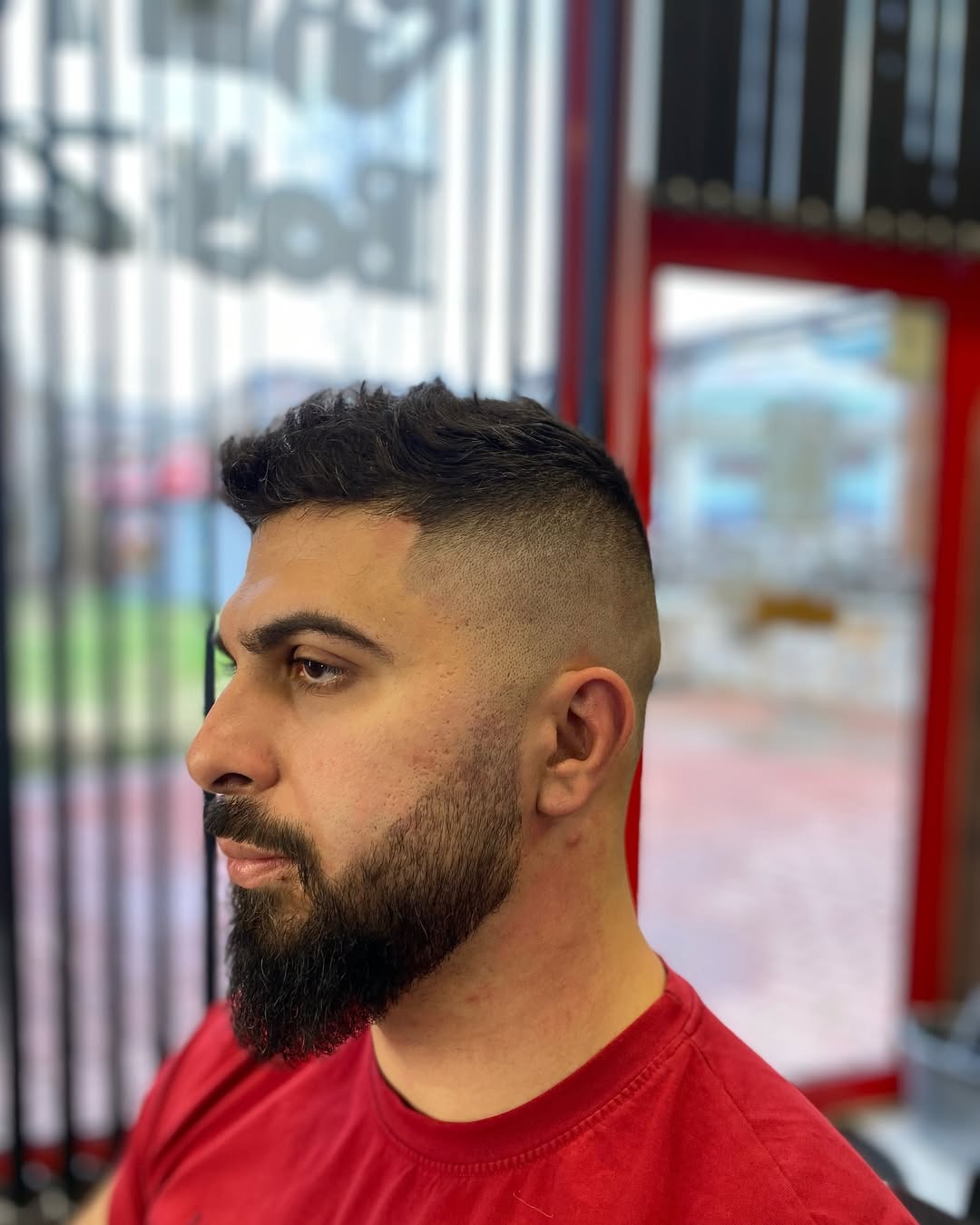 Fade с голяма брада — GhettoBoyz Barbershop