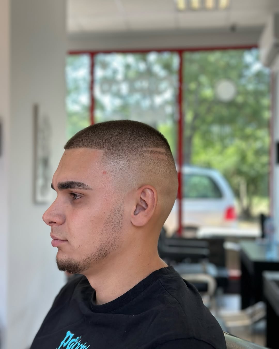 Fade с линия — GhettoBoyz Barbershop